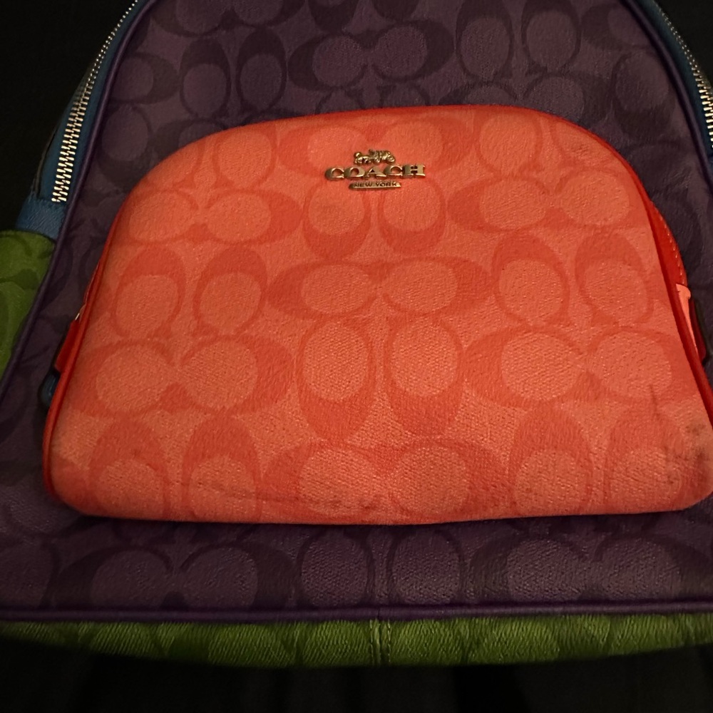 Coach Multicolor Backpack - image 8
